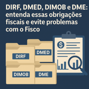 DIRF, DMED, DIMOB e DME: entenda essas obrigações fiscais e evite problemas com o Fisco